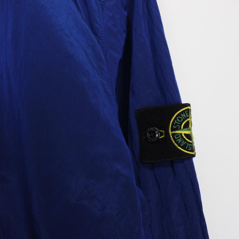 Stone Island AW 2016 Blue Full Zip Nylon Metal Overshirt Jacket