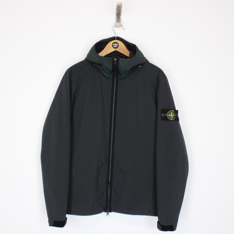 Stone Island AW 2017 Navy Blue Soft Shell-R Primaloft Jacket