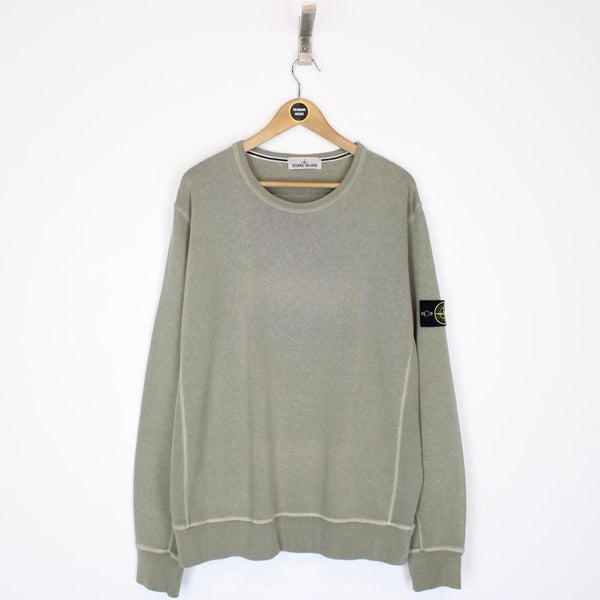 Stone Island SS 2015 Green Cotton Sweatshirt Jumper