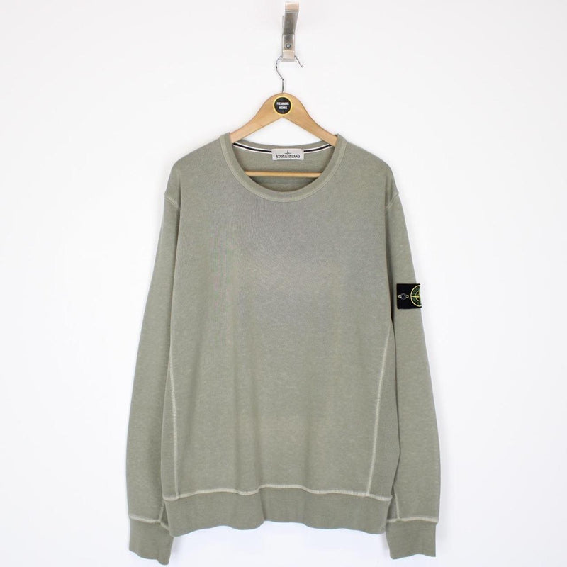 Stone Island SS 2015 Green Cotton Sweatshirt Jumper