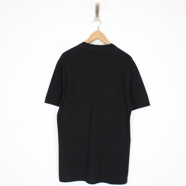 Vivienne Westwood Black Short Sleeve Orb Round Neck Polo Shirt