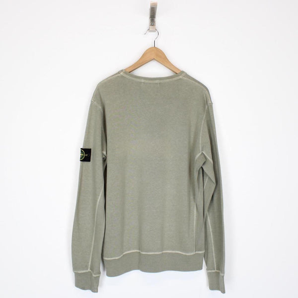 Stone Island SS 2015 Green Cotton Sweatshirt Jumper