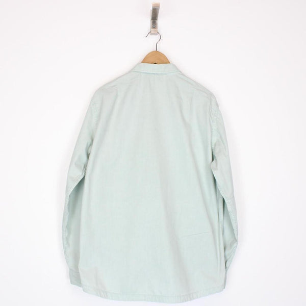 Stone Island SS 2015 Mint Green Full Zip Overshirt Jacket