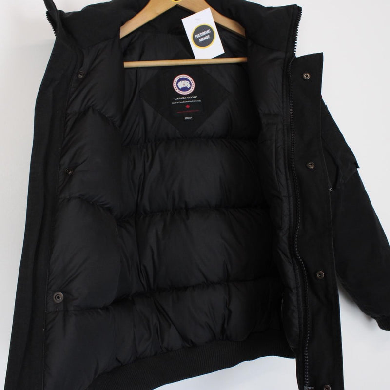 Canada Goose Black Chilliwack Bomber Down Jacket