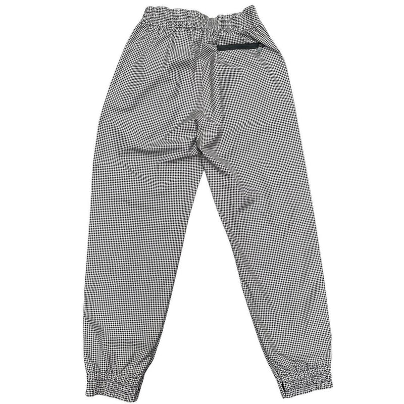 Fendi Black and White Tapered Fit Zucca Monogram Trousers