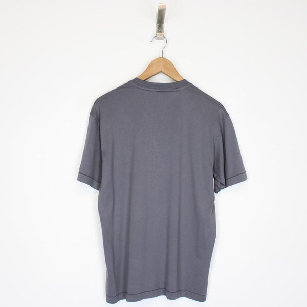 Stone Island SS 2021 Grey Short Sleeve Compass T-Shirt