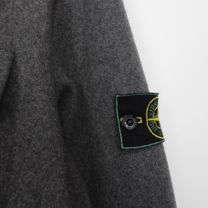 Vintage Stone Island AW 1998 Grey Green Edge Badge Dutch Rope Jacket