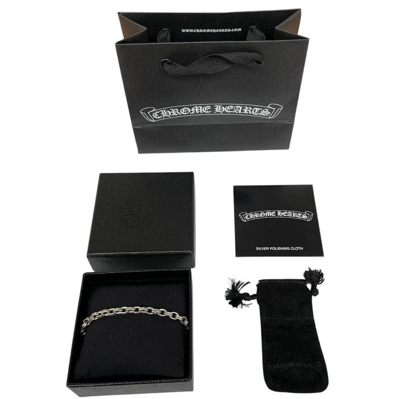 Chrome Hearts Paper Chain 925 Silver Bracelet