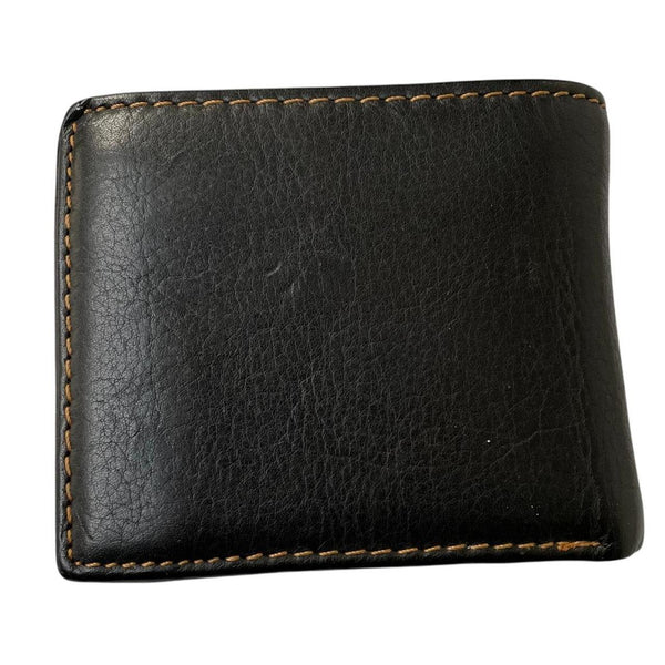 Dolce &amp; Gabbana Black Leather Wallet