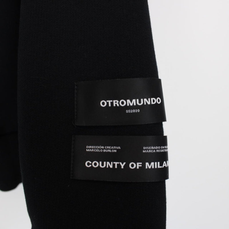 Marcelo Burlon County of Milano Black Otromundo Sweatshirt Jumper