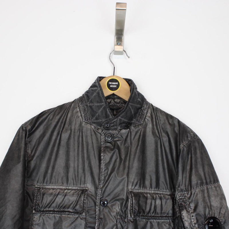 CP Company Grey Nyber Quilted Field Jacket