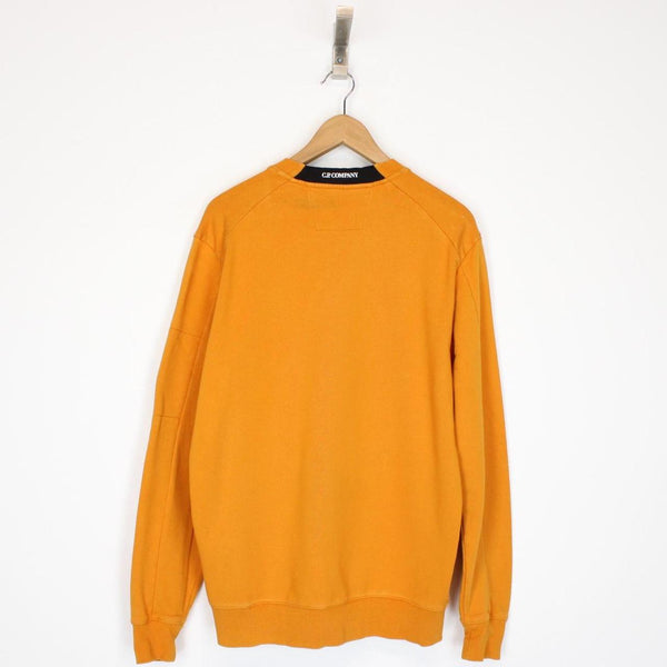 CP Company Orange Goggle Sweatshirt Jumper