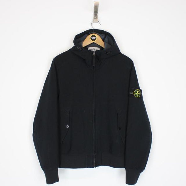 Stone Island AW 2014 Black Full Zip Soft Shell Jacket