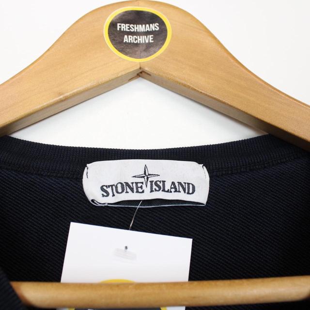 Stone Island SS 2019 Navy Blue Cotton Sweatshirt Jumper