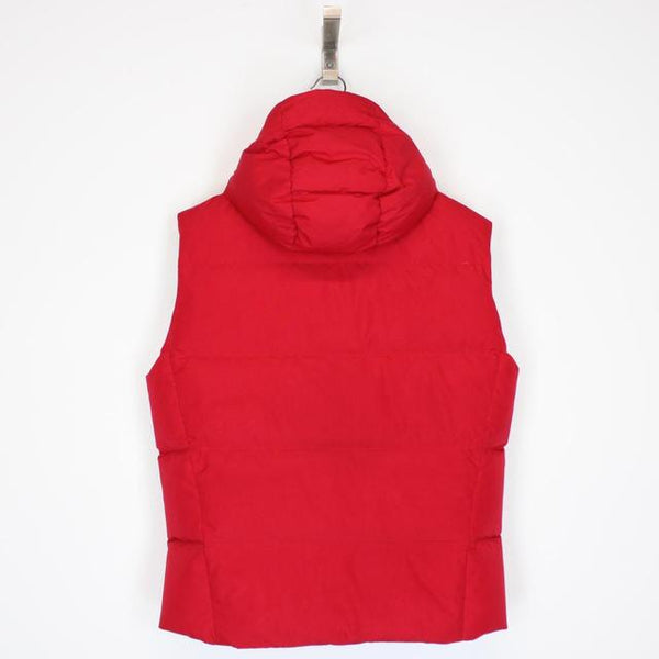 Polo Ralph Lauren Red and White Down Gilet / Bodywarmer Jacket