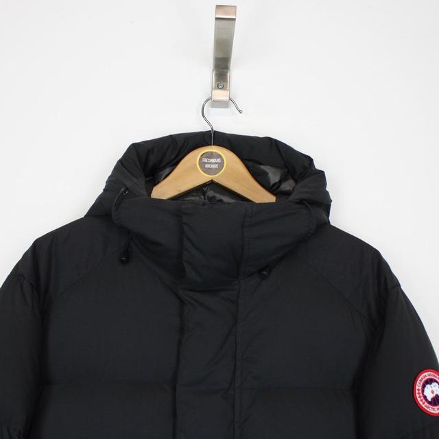 Canada Goose Black Full Zip Armstrong Hoody Down Jacket