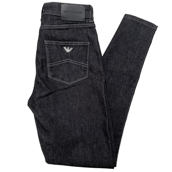 Emporio Armani Black Skinny Fit Jeans