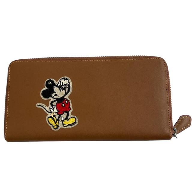 Mickey mouse leather purse online