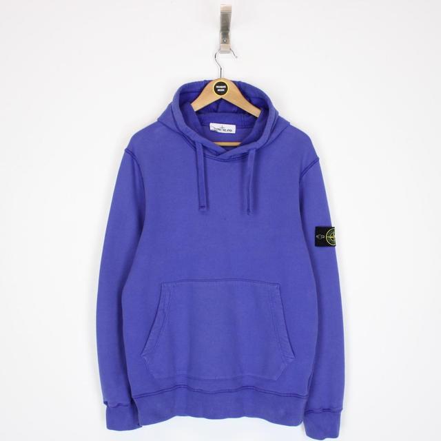 Stone Island AW 2021 Black Cotton Hoodie Jumper