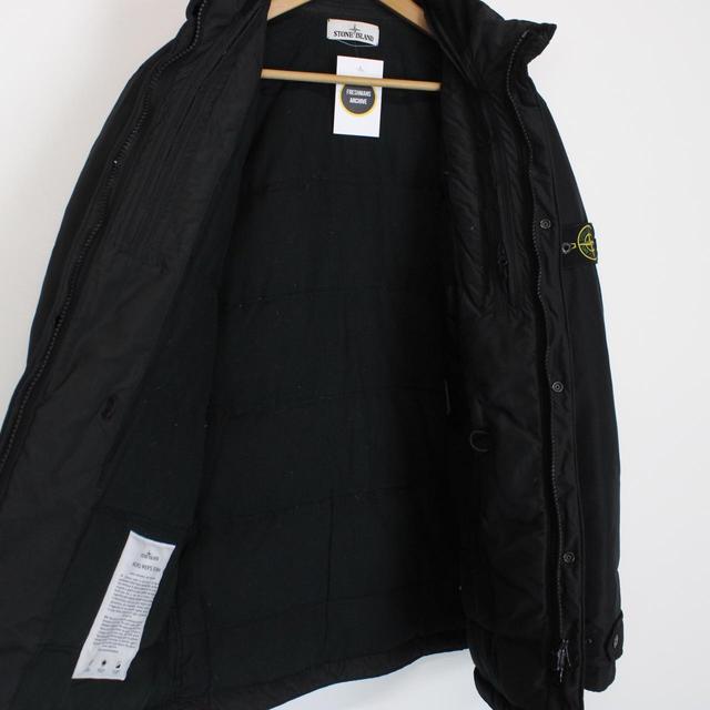 Stone Island AW 2015 Black Micro Reps Down Jacket