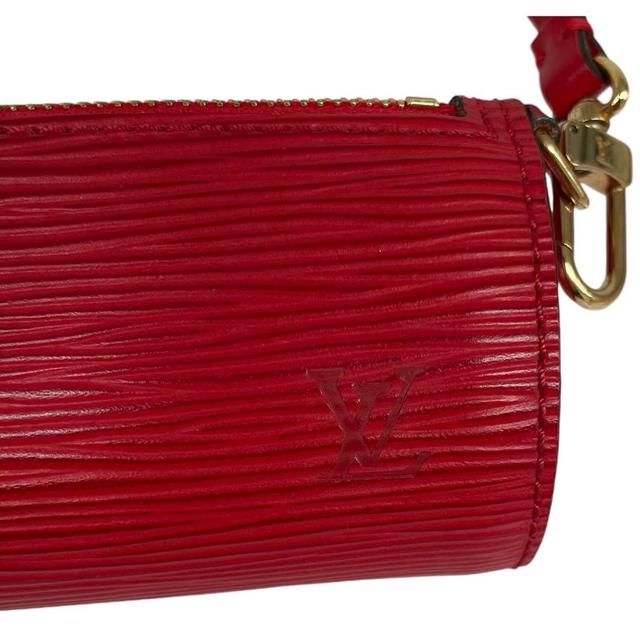 Louis Vuitton Soufflot Red Epi Leather Mini Papillon Handbag