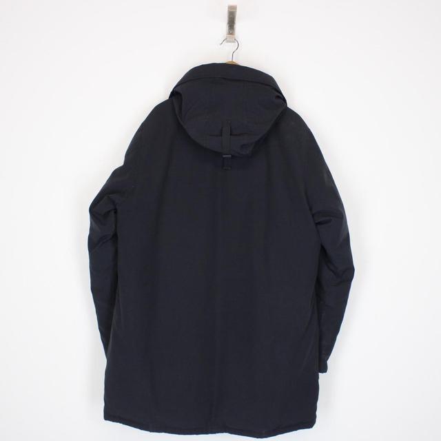 Canada Goose Navy Blue Langford Parka Black Label Down Coat