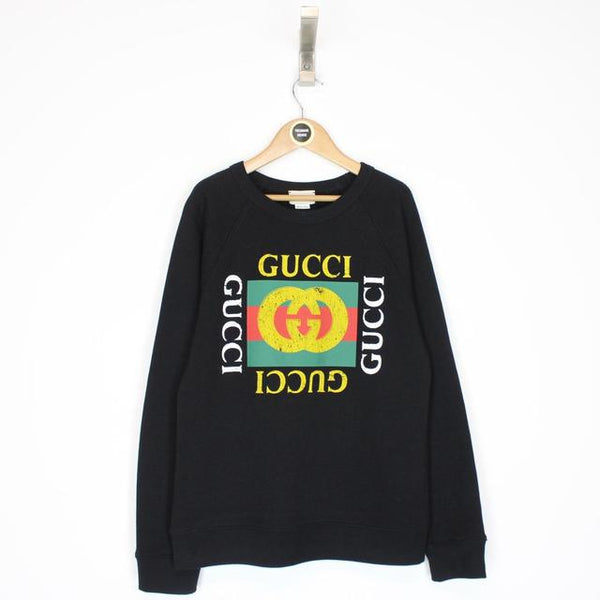 Gucci Black 1060 Logo Sweatshirt Jumper