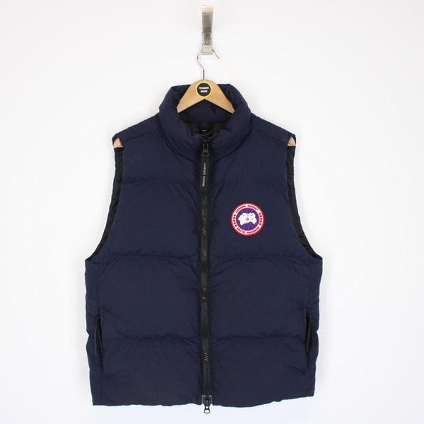 Canada Goose Lawrence Navy Blue Down Gilet / Bodywarmer