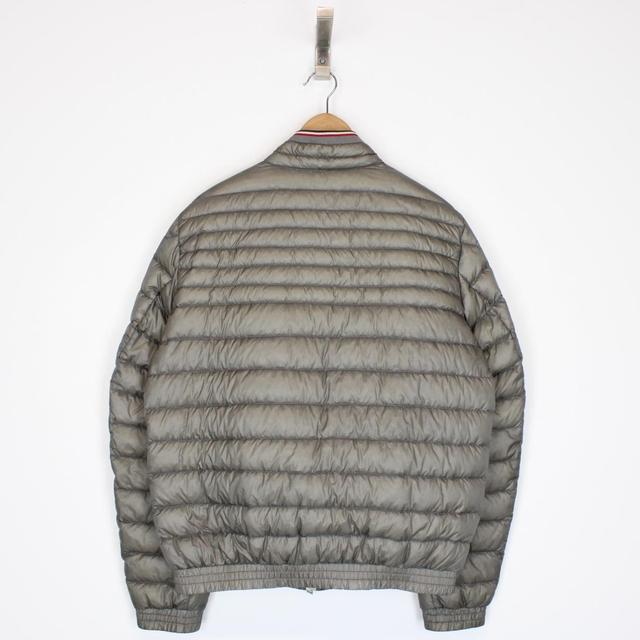 Moncler Garin Grey Longue Saison Quilted Down Jacket