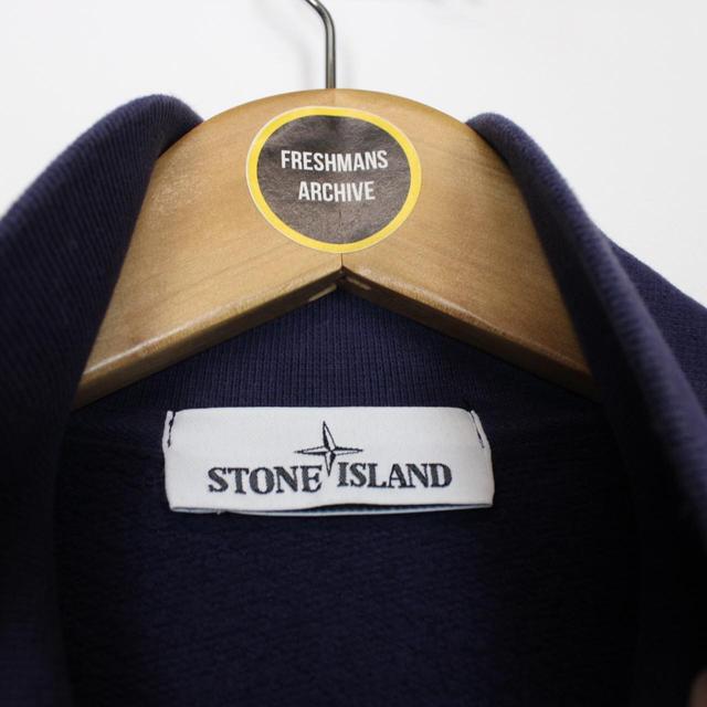 Stone Island AW 2018 Navy Blue Cotton Sweatshirt Jumper