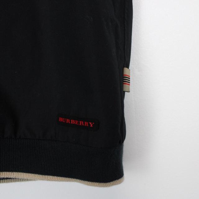 Burberry Golf Black, Red and Cream Nova Check Reversible Vest Jacket