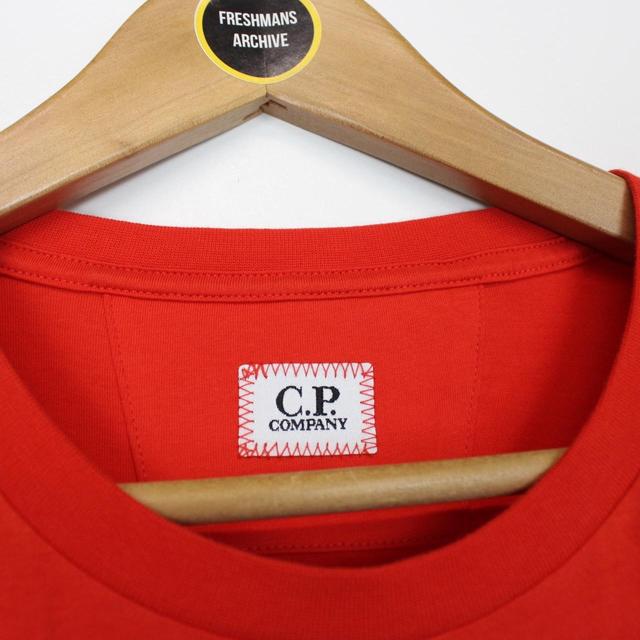 CP Company Red Stamp Spellout Short Sleeve T-Shirt