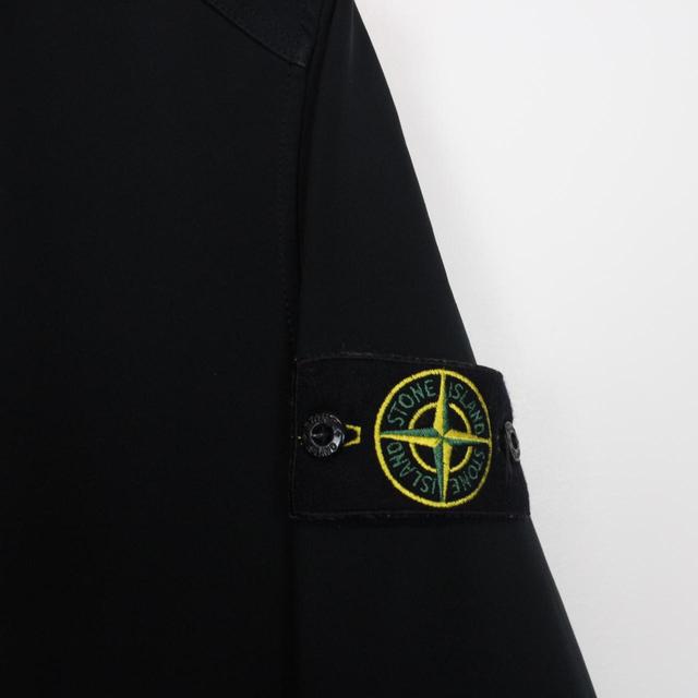 Stone Island AW 2014 Black Full Zip Soft Shell Jacket