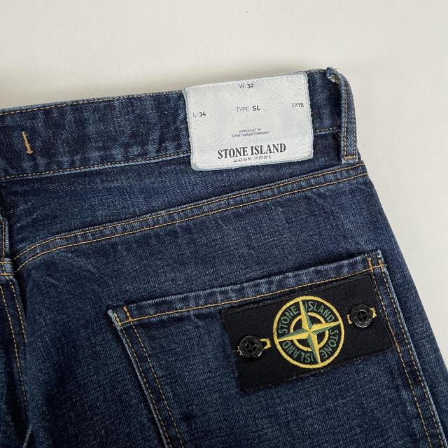 Stone Island SS 2011 Navy Blue Slim Fit Jeans