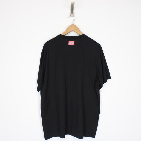 Burberry Black Unicorn Logo Short Sleeve T-Shirt