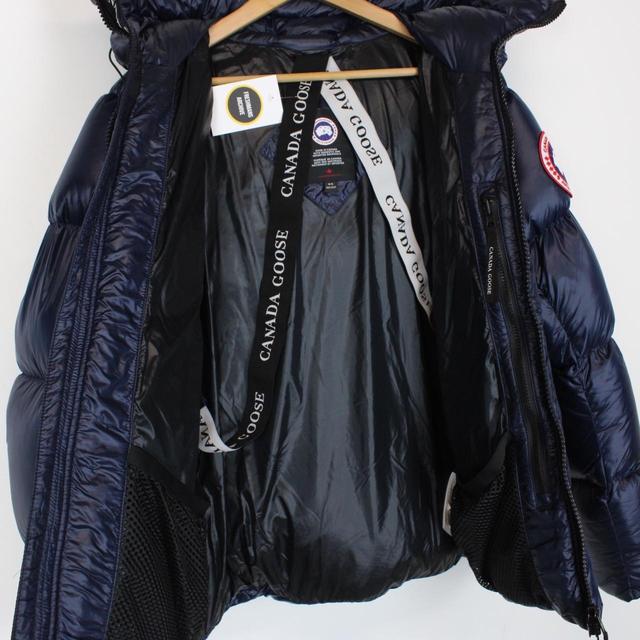 Canada Goose Navy Blue Crofton Down Puffer Jacket