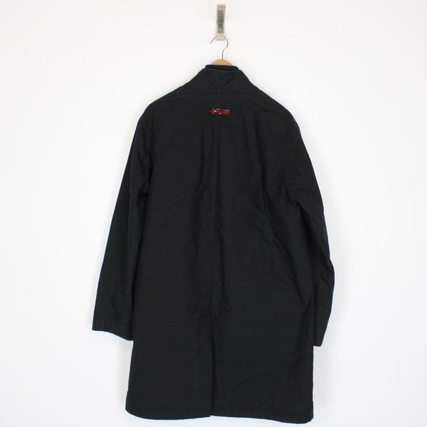 Vintage 00s Gucci Black Cotton Coat