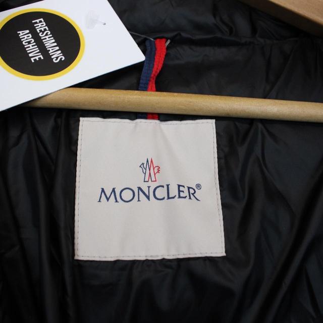 Moncler Hermine Black Long Parka Down Puffer Coat