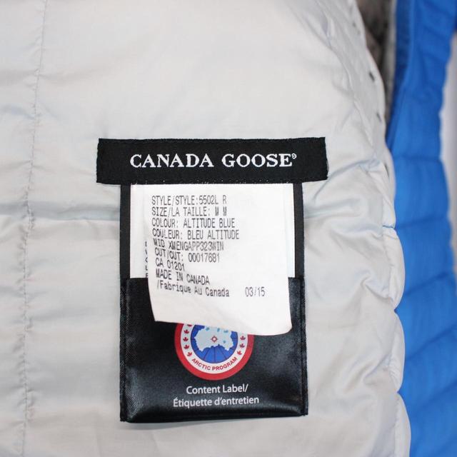 Canada Goose Blue Brookvale Parka Down Jacket