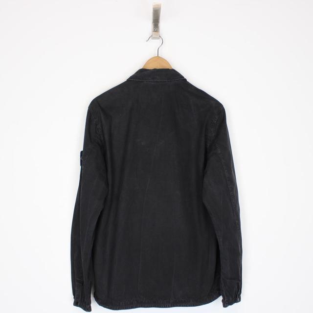 Stone Island AW 2020 Black Full Zip Overshirt Jacket