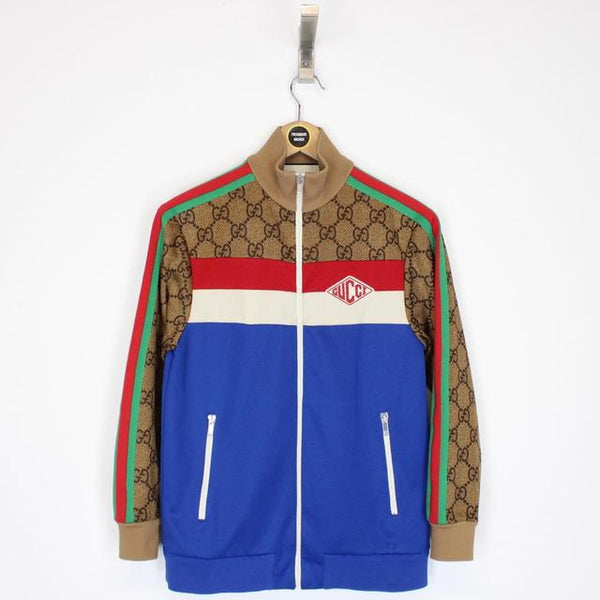 Gucci Multicoloured GG Monogram Technical Jersey Track Jacket