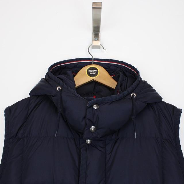 Moncler Navy Blue Tapajos Down Hooded Gilet / Bodywarmer Jacket