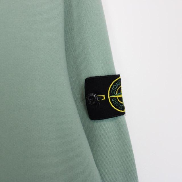 Stone Island AW 2022 Green Cotton Sweatshirt Jumper