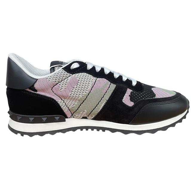 Valentino Garavani Mesh Rockrunner Multicoloured Camo Trainers