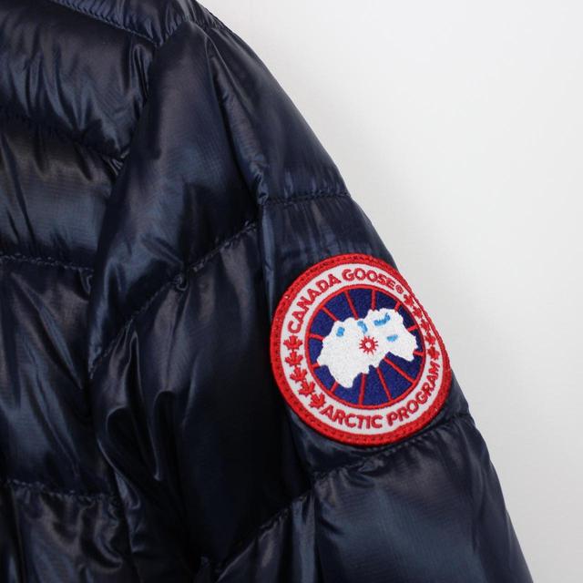 Canada Goose Black Crofton Down Hooded Puffer Jacket