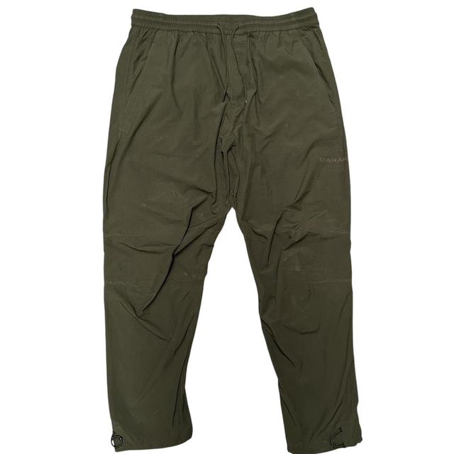 Maharishi Khaki Green Nylon Tracksuit Bottoms / Joggers