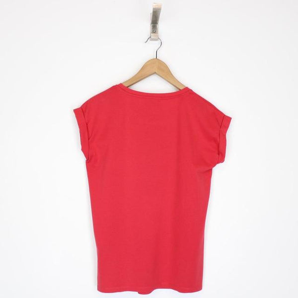 Emporio Armani Red Teddy Bear Print Top