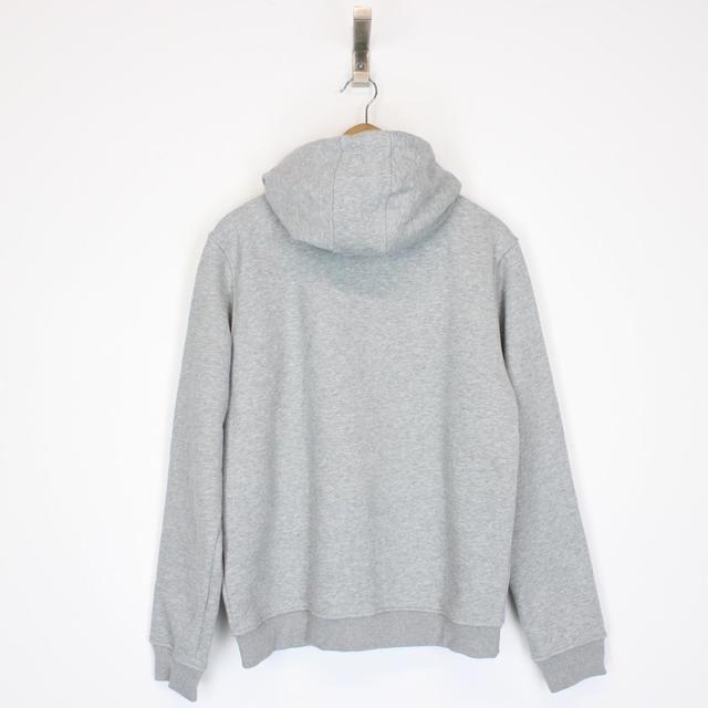 Burberry London Grey Full Zip Cotton Hoodie Jumper