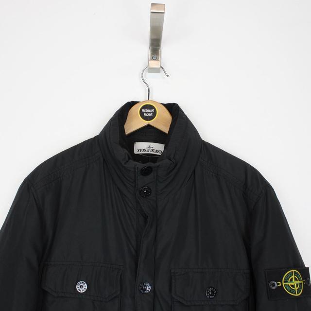 Stone Island AW 2015 Black Micro Reps Down Jacket