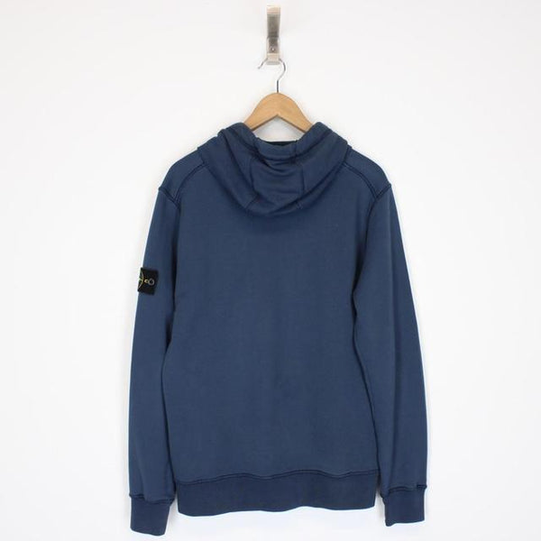 Stone Island SS 2020 Navy Blue Cotton Hoodie Jumper